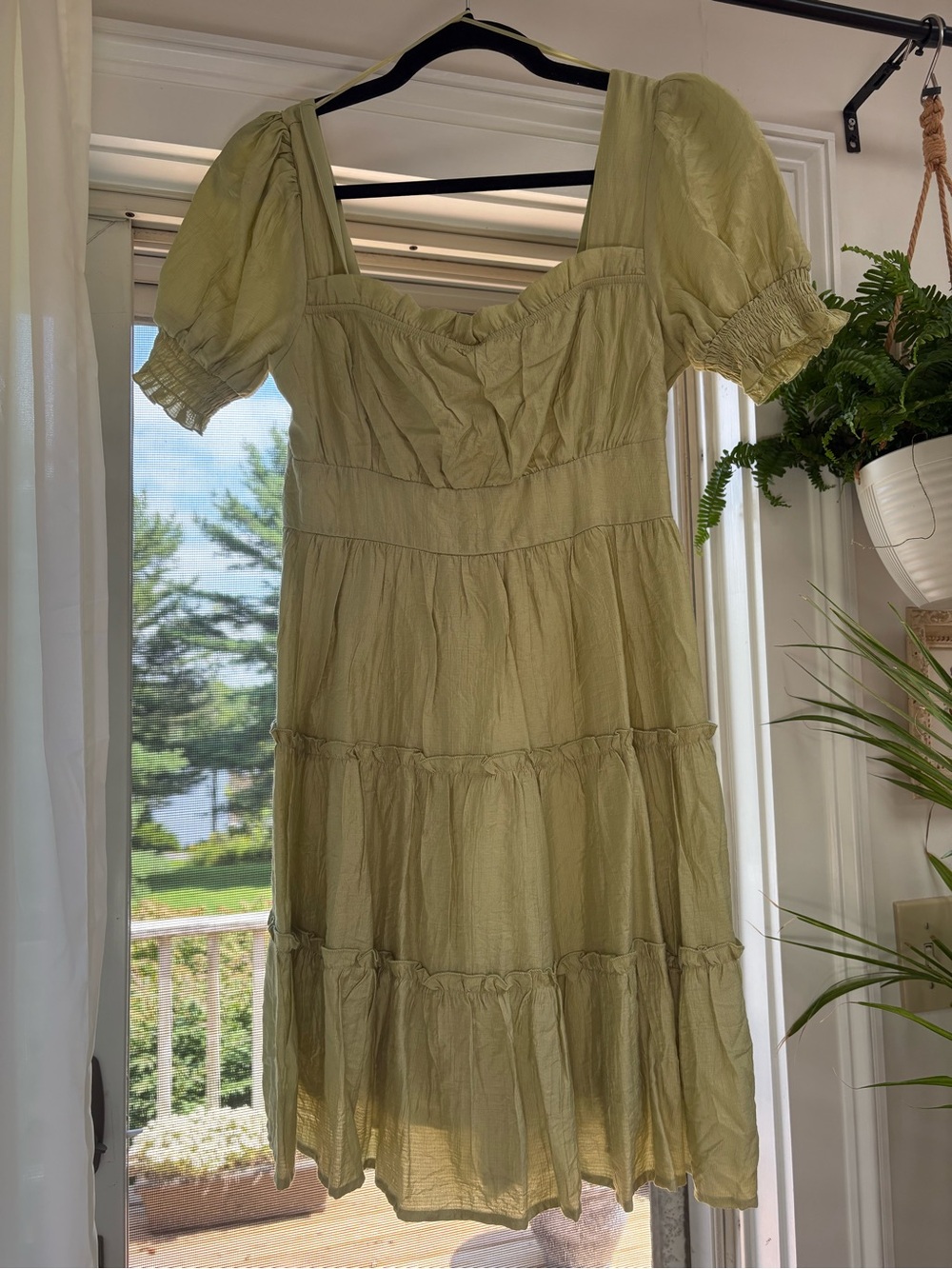 Mine NWT Sweet pale green dress